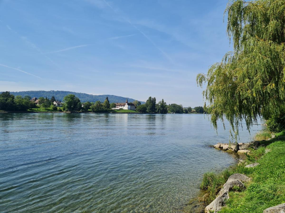 Ferienwohnung Rheinblick In Buesingen -Keine Monteure- Busingen Exterior foto